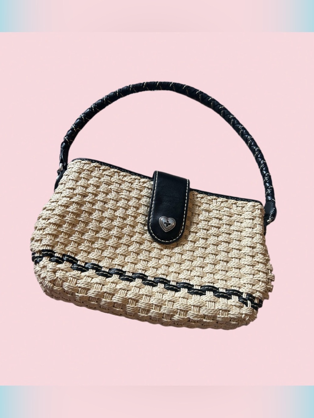 Brighton straw bag